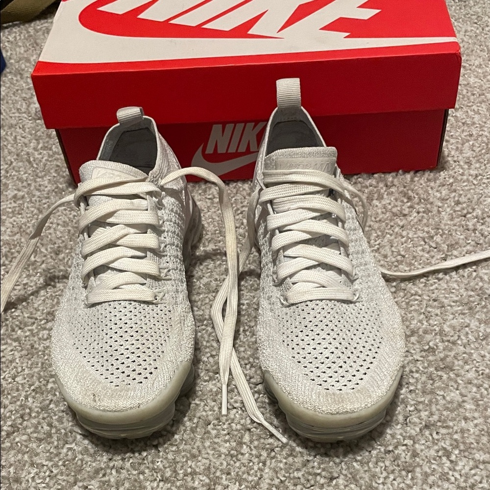 Nike Air VaporMax Flyknit 2 White Vast Grey (Women's)